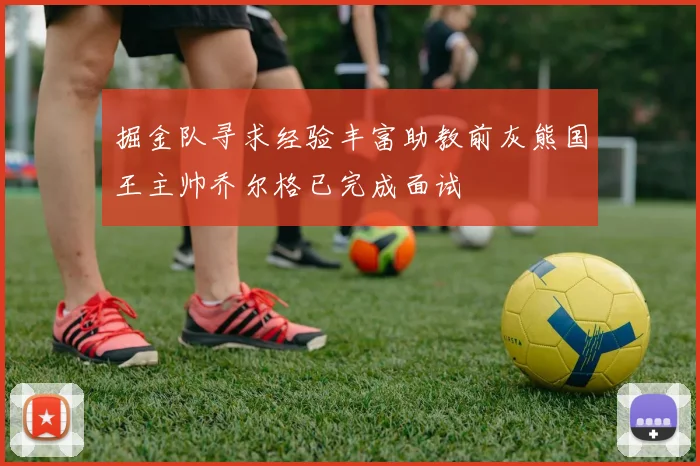 掘金队寻求经验丰富助教前灰熊国王主帅乔尔格已完成面试